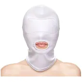 NSNovelties Fetish & Fashion Mouth Hood White