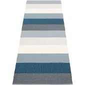 Pappelina , Molly matto 70x200 cm ocean grey