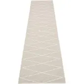 Pappelina Max matto 70x320 cm linen / vanilla