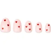 DUFFBeauty Instant Pro PressOn Manicure Sweetheart Short Almond