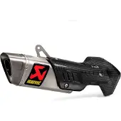 Akrapovic Slip-on Line Ducati Multistrada 1200/1260-s S-d12so9-hapt Ei-homologoitu Slip-on äänenvaimennin