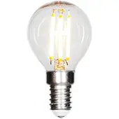 By Rydens , Filament valonlähde LED himmennettävä globe E14 4W Ø45mm läpinäkyvä