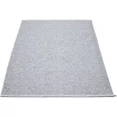 Pappelina , Svea matto 180x260 cm grey metallic / light grey