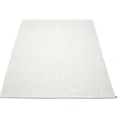 Pappelina Svea matto, 140 x 220 cm, white metallic