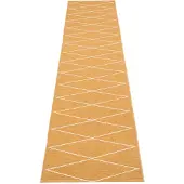 Pappelina Max matto 70x320 cm ochre / vanilla