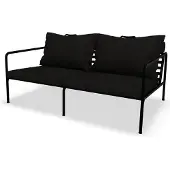 Houe Avon 2-istuttava sohva Dark Grey/Black