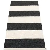 Pappelina , Bob matto Black/Vanilla 70 x 150 cm