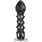 Artwood Yoruba koriste Antique Bronze