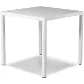 Fiam Aria ruokapöytä 70x70 cm white alumiini