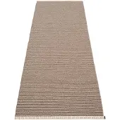 Pappelina Mono matto 70x200 cm dark mud / mud