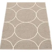 Pappelina , Boo matto 70x100 cm dark linen / vanilla