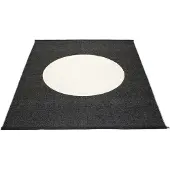 Pappelina Vera matto 180x230 cm one black / vanilla