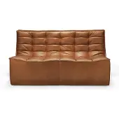 Ethnicraft , N701 2-istuttava sohva Leather