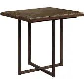Artwood Scala sohvapöytä ruskea marmori 50 x 50 cm