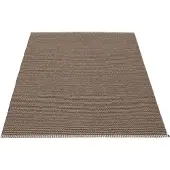 Pappelina Mono matto 140x200 cm dark brown / dark linen