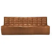 Ethnicraft , N701 3-istuttava sohva Leather