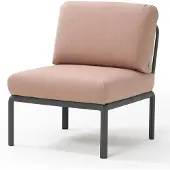 Nardi Komodo keskiosa Antracite-Rosa Quarzo