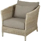 Brafab , Aster nojatuoli beige polyrottinki sis. pehmusteet