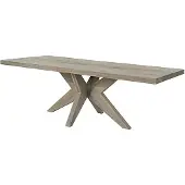 Artwood Justin ruokapöytä 240 x 100 cm Silverstone