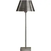 Artwood Pewter matala pöytävalaisin