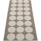 Pappelina Hugo matto Walnut/ Linen 70 x 160 cm