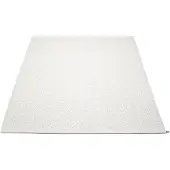 Pappelina Svea matto 230x320 cm white metallic / white