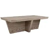 Artwood Trent suorakulmainen sohvapöytä 75 x 140 cm antiikinharmaa