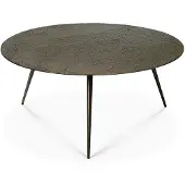 Ethnicraft , Luna Sohvapöytä Ø80 cm Whisky