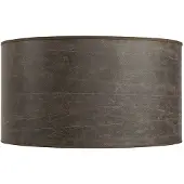Artwood , Lampunvarjostin Cylinder Large Leather Pale Brown