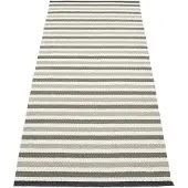 Pappelina , Teo matto 85x200 cm Warm Grey/Charcoal/Vanilla