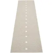 Pappelina Peg matto 70x280 cm linen / vanilla