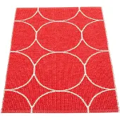 Pappelina , Boo matto 70x100 cm red / vanilla