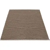 Pappelina Mono matto 230x320 cm dark brown / dark linen
