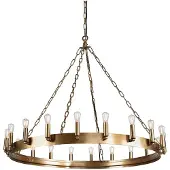 Artwood Katossa oleva kruunukattokruunu 165 cm old brass