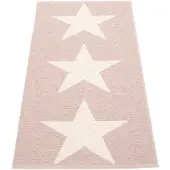 Pappelina , Viggo matto 70x150 cm one pale rose / vanilla