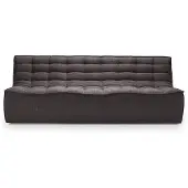 Ethnicraft N701 3-istuttava sohva Dark Grey