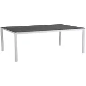 Brafab Renoso ruokapöytä 220 x 100 cm valkoinen