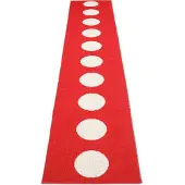 Pappelina Vera matto 70x375 cm red / vanilla