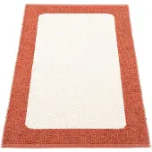 Pappelina Ilda matto 70x120 cm brick / vanilla
