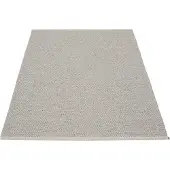 Pappelina Svea matto 140x220 cm warm grey / granit metallic