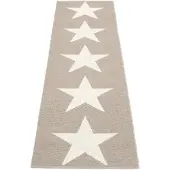 Pappelina , Viggo matto 70x250 cm one mud / vanilla