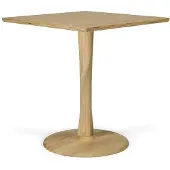 Ethnicraft Torsion Ruokapöytä 70x70 cm Tammi