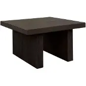Artwood Plint sohvapöytä 75 x 75 tummanruskea