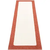 Pappelina Ilda matto 70x240 cm brick / vanilla