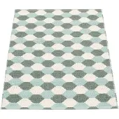 Pappelina , Dana matto 70x100 cm army / pale turquoise / vanilla