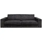 Artwood Senna 3-istuttava sohva Velvet Dark Grey
