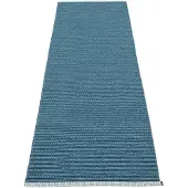 Pappelina , Mono matto 70x200 cm ocean blue / dove blue