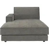 Artwood Montana Chaise Lounge Sectional Vasen Hailey taupe