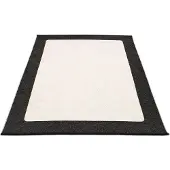 Pappelina Ilda matto 180x260 cm black / vanilla