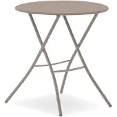 Fiam , Sirio kahvipöytä 67 cm cappuchino teräs